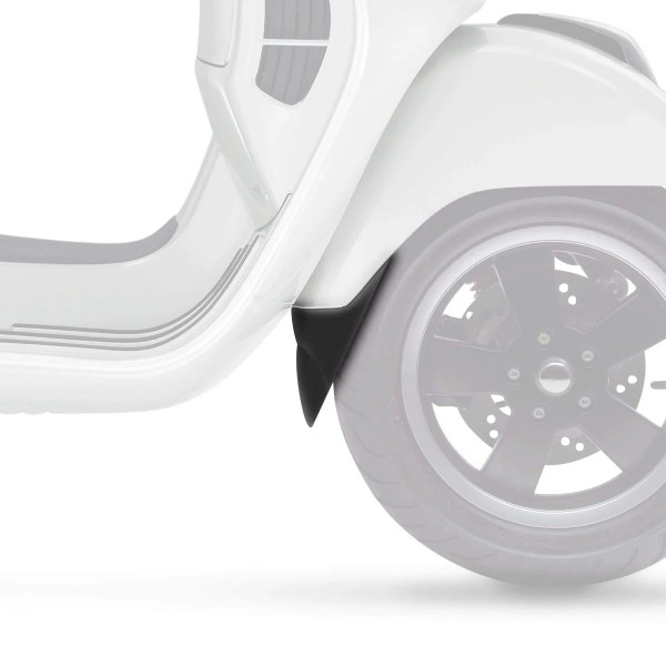 Pyramid Plastics PIAGGIO VESPA GTS125 EXTENDA FENDA MATTE BLACK 2017>